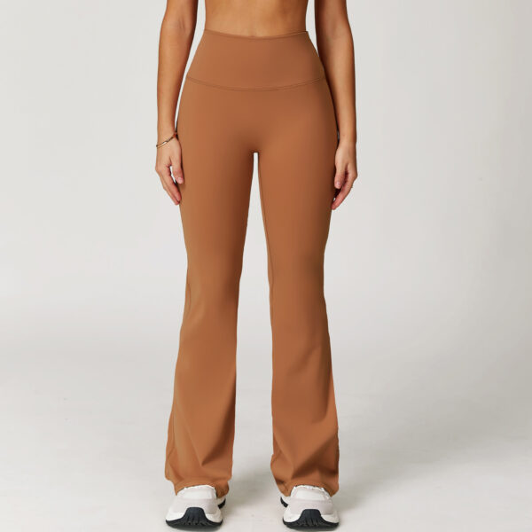 Nude Feel Casual Flared Pants Wide Leg Slimming Women